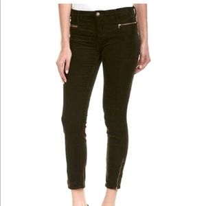J BRAND "ISELIN" CORDUROY SKINNY CROP